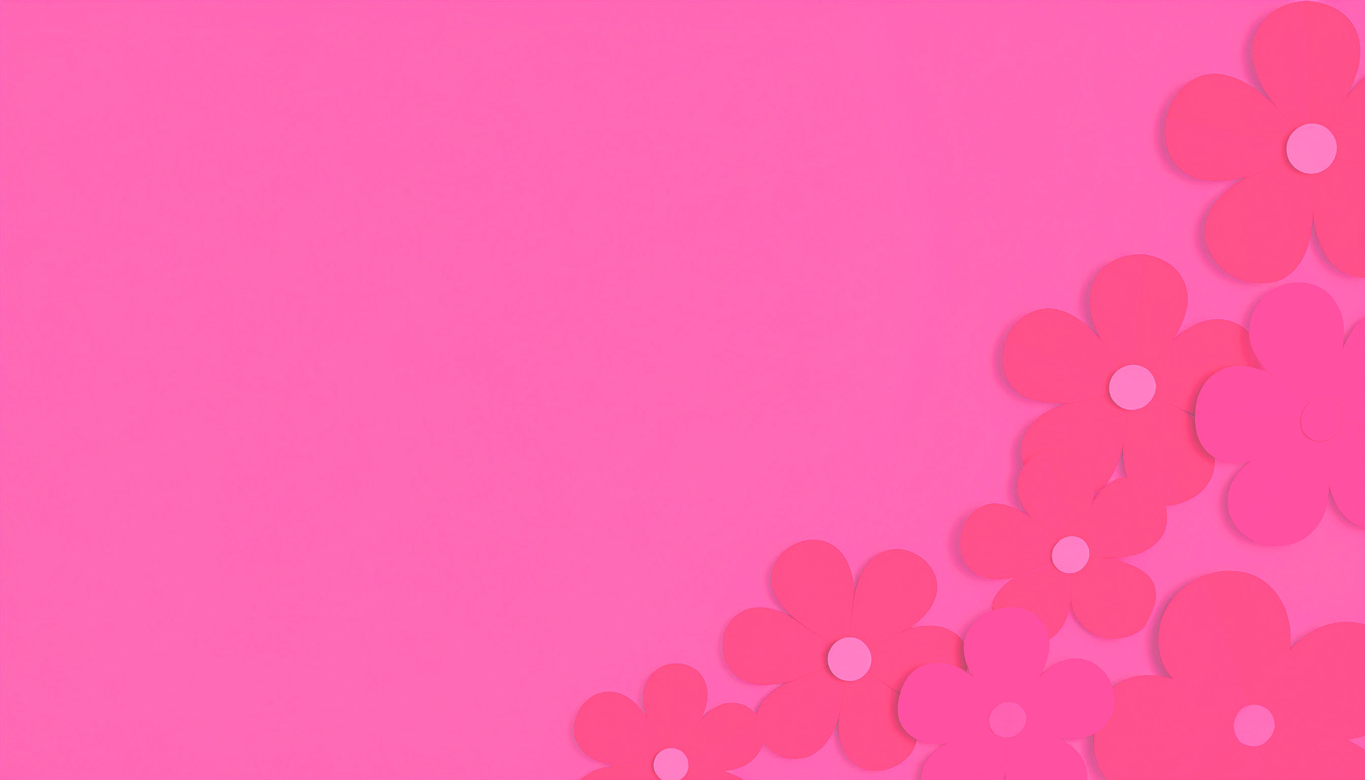 ピンクの花のシンプルな背景素材